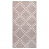 Tapete de exterior 160x230 cm ARAKIL PP castanho 2