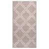 Alfombra de exterior PP marrón 190x290 cm 2