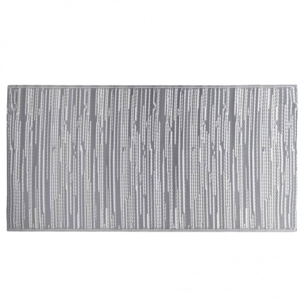 Tapete de exterior 120x180 cm ARAKIL PP cinzento M 3