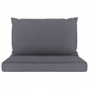 Almofadões de paletes 2 pcs tecido oxford antracite 3
