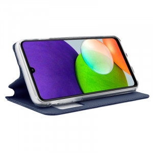Fundação COOL Capa de Flip para Samsung A225 Galaxy A22 4G luz azul H