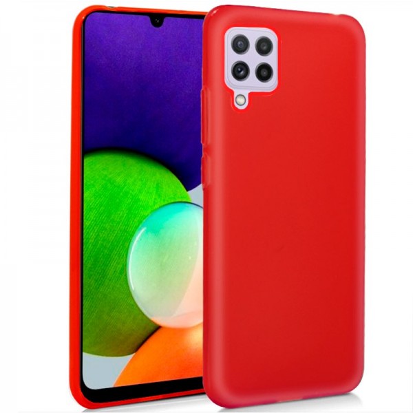 Funda COOL Silicona para Samsung A225 Galaxy A22 4G (Rojo) D