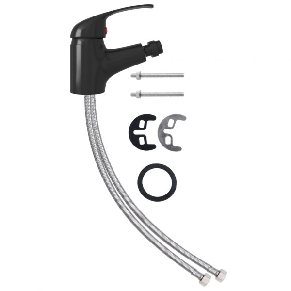 Grifo mezclador de bidé negro 13x12 cm M 2