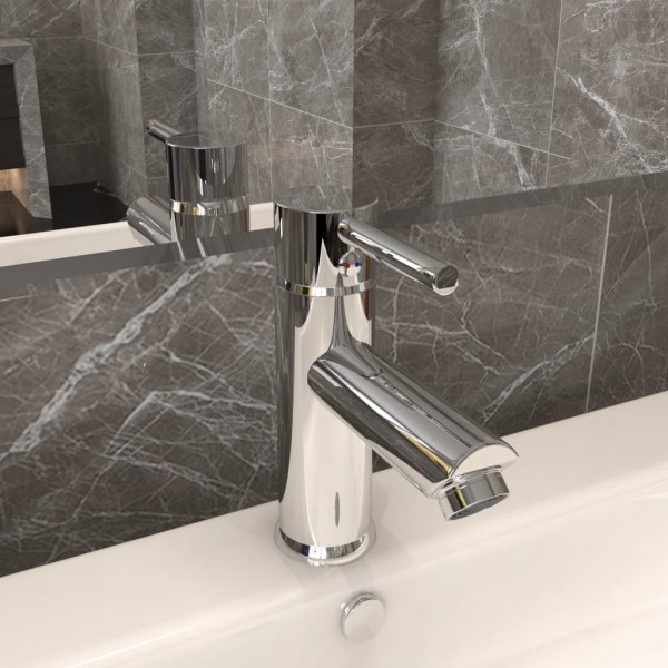 Grifo para lavabo de baño acabado cromado 130x176 mm D