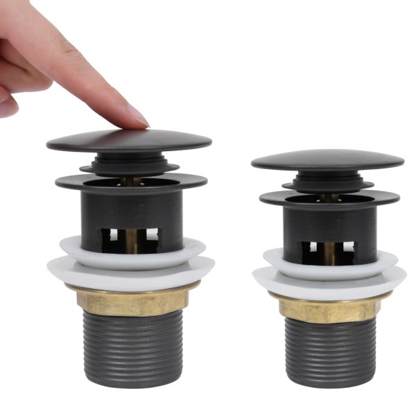 Válvula escoamento c/ função antitransbordo 6.4x6.4x9.1cm cinza M 5