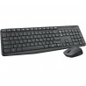 TECLADO + MOUSE LOGITECH MK235 SEM FIO PRETO 4