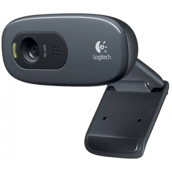 Webcam Logitech C270-HD 3MPIX preto M 2