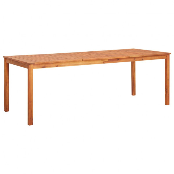 9 pcs conjunto de jantar p/ jardim c/ almofadões acácia maciça M 3