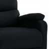 Sillón de masaje eléctrico tela negro 3