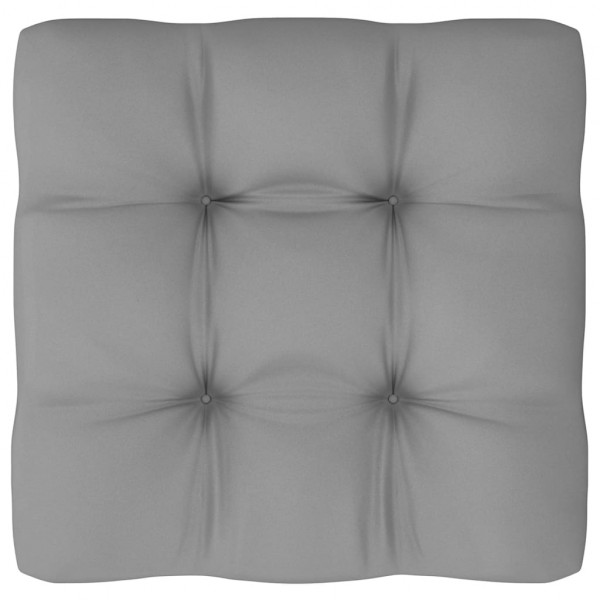 6 pcs conjunto lounge de jardim com almofadões pinho maciço M 5