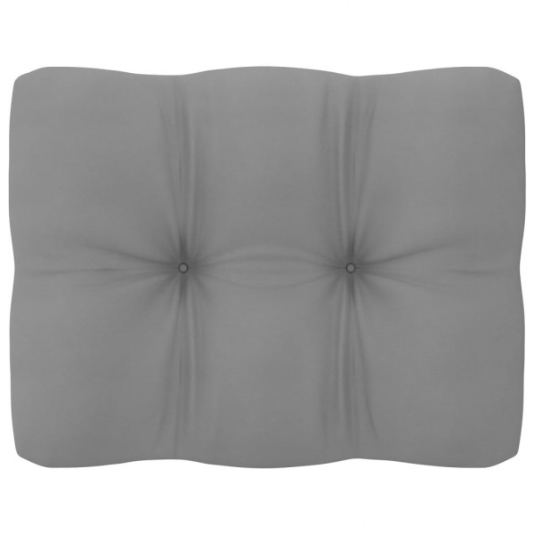 8 pcs conjunto lounge de jardim com almofadões pinho maciço M 5