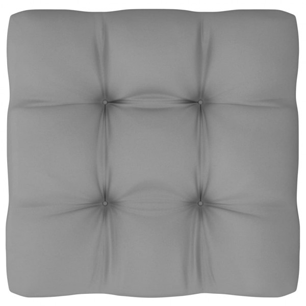 Juego de muebles de jardín 6 pzas y cojines madera pino maciza M 5