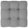 6 pcs conjunto lounge de jardim c/ almofadões pinho maciço 5