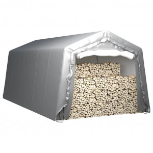 Tenda de armazenamento 300x600 cm aço cinzento H