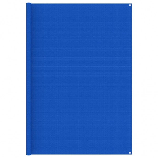 Alfombra de tienda de campaña 250x400 cm azul D