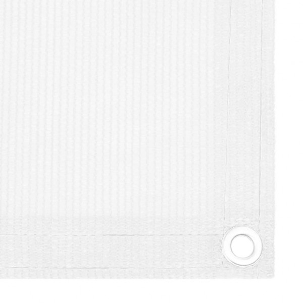 Tela de varanda 120x400 cm PEAD branco M 3