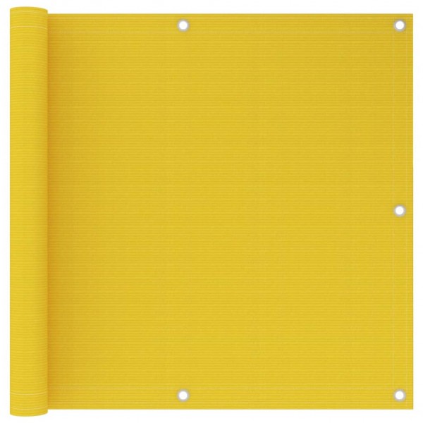 Toldo para balcón HDPE amarillo 90x600 cm D