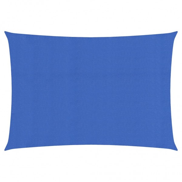 Toldo de vela HDPE azul 160 g/m² 2.5x4 m D
