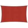 Toldo de vela rojo HDPE 160 g/m² 2x4.5 m 1