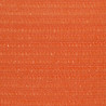 Toldo de vela HDPE naranja 160 g/m² 2x4.5 m 2