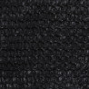 Toldo de vela negro HDPE 160 g/m² 3.5x4.5 m 2