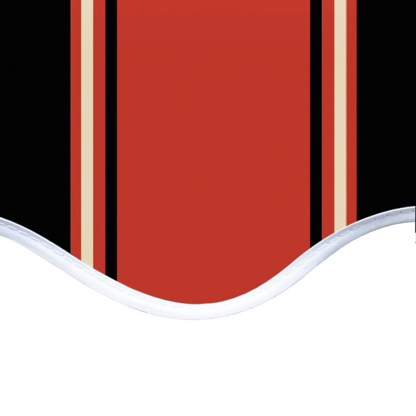 Tela de repuesto para toldo naranja y marrón 5x3.5 m M 5