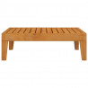 Mesa de jardín madera maciza de acacia 68.5x68.5x24 cm 4