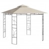 Gazebo 3x3x2.7 m 160 g/m² cor creme 1