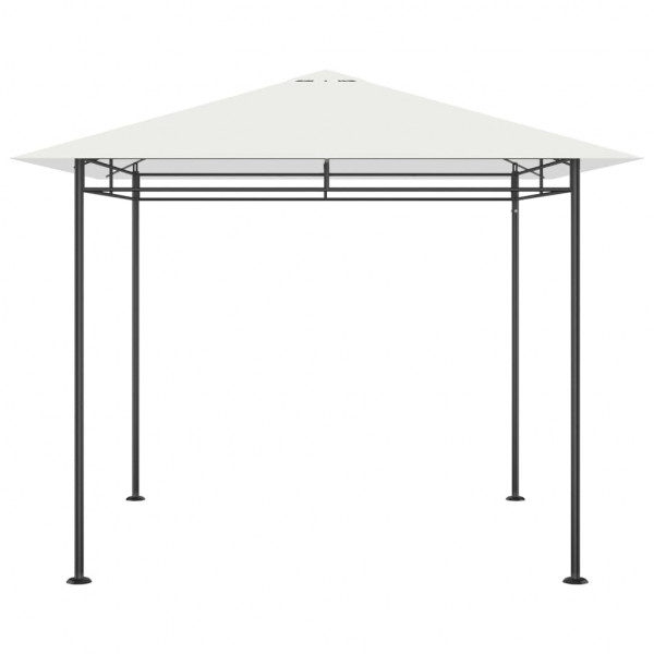 Gazebo 3x3x2.7 m 180 g/m² cor creme M 2