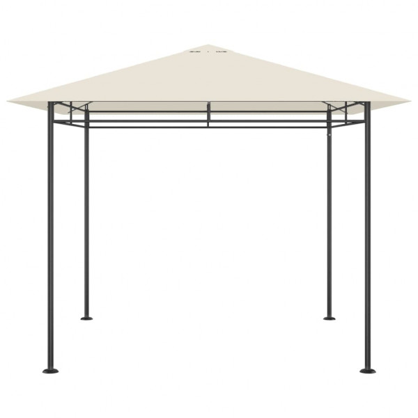 Cenador gris taupé 3x3x2.7 m 180 g/m² M 2