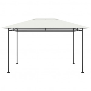 Gazebo 384x281x270 cm 180 g/m² cor creme H