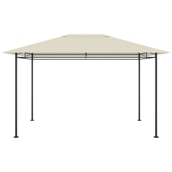 Cenador gris taupé 384x281x270 cm 180 g/m² M 2