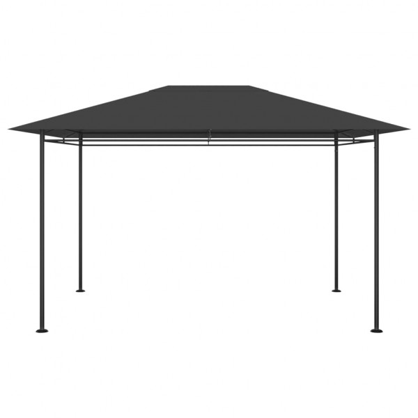 Gazebo 384x281x270 cm 180 g/m² antracite M 2