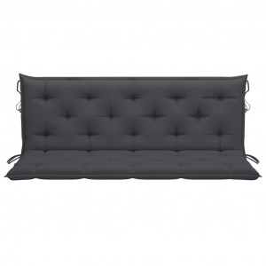 Almofadão banco jardim 150x(50+50)x7cm tecido oxford antracite H