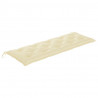 Cojines de banco de jardín 2 uds blanco crema 150x50x7 cm 3