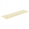Almofadão para banco de jardim tecido oxford branco nata 3