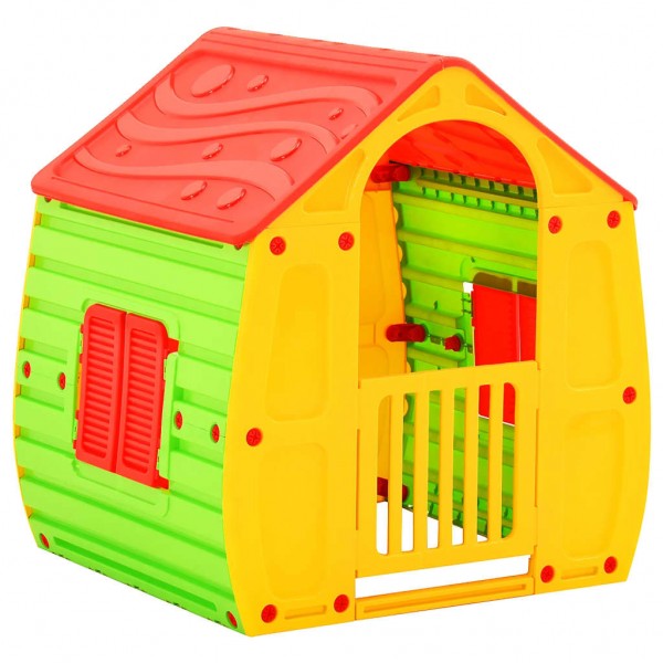 Casita de juegos para niños 102x90x109 cm D