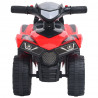 Moto-quatro infantil Good Year vermelho 2