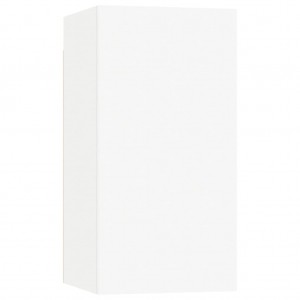 Móvel de TV 30.5x30x60 cm derivados de madeira branco H