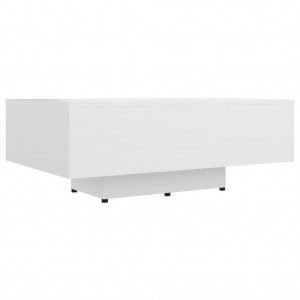 Mesa de centro 85x55x31 cm contraplacado branco H