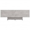 Mesa de centro madera contrachapada gris hormigón 85x55x31 cm 4