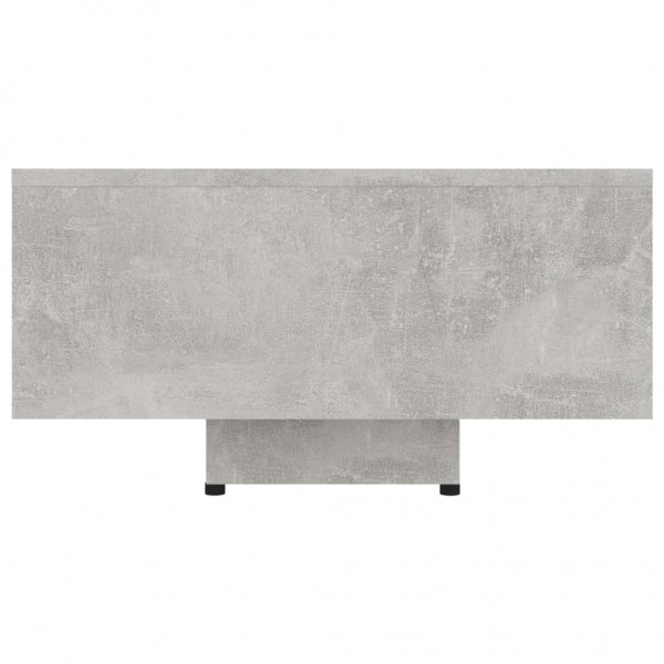 Mesa de centro madera contrachapada gris hormigón 85x55x31 cm M 5