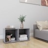 Mueble de TV 2uds madera contrachapada gris hormigón 37x35x37cm 4