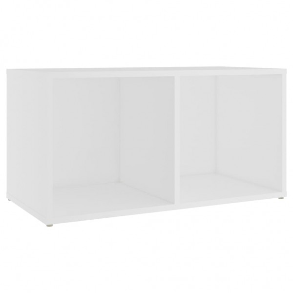 Mueble para TV madera contrachapada blanco 72x35x36.5 cm M 2