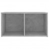 Mueble para TV madera contrachapada gris hormigón 72x35x36.5 cm 5