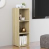 Mueble para TV madera contrachapada roble Sonoma 107x35x37 cm 4
