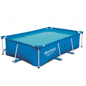 Bestway Piscina Steel Pro com estrutura de aço 259x170x61 cm 56403 H