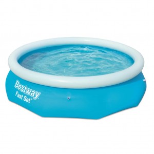 Bestway Fast Set Piscina insuflável redonda 305x76 cm 57266 H