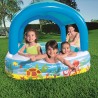 Bestway Piscina de juegos con toldo azul 140x140x114 cm 52192 1