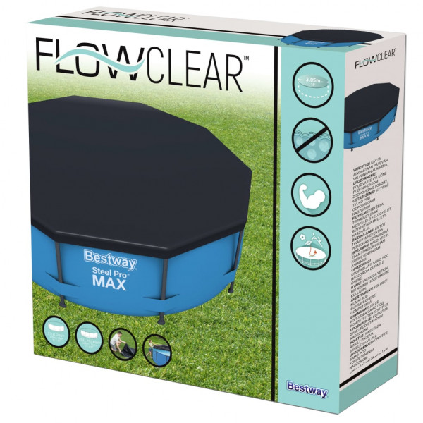 Bestway Cubierta para piscina Flowclear 305 cm M 4